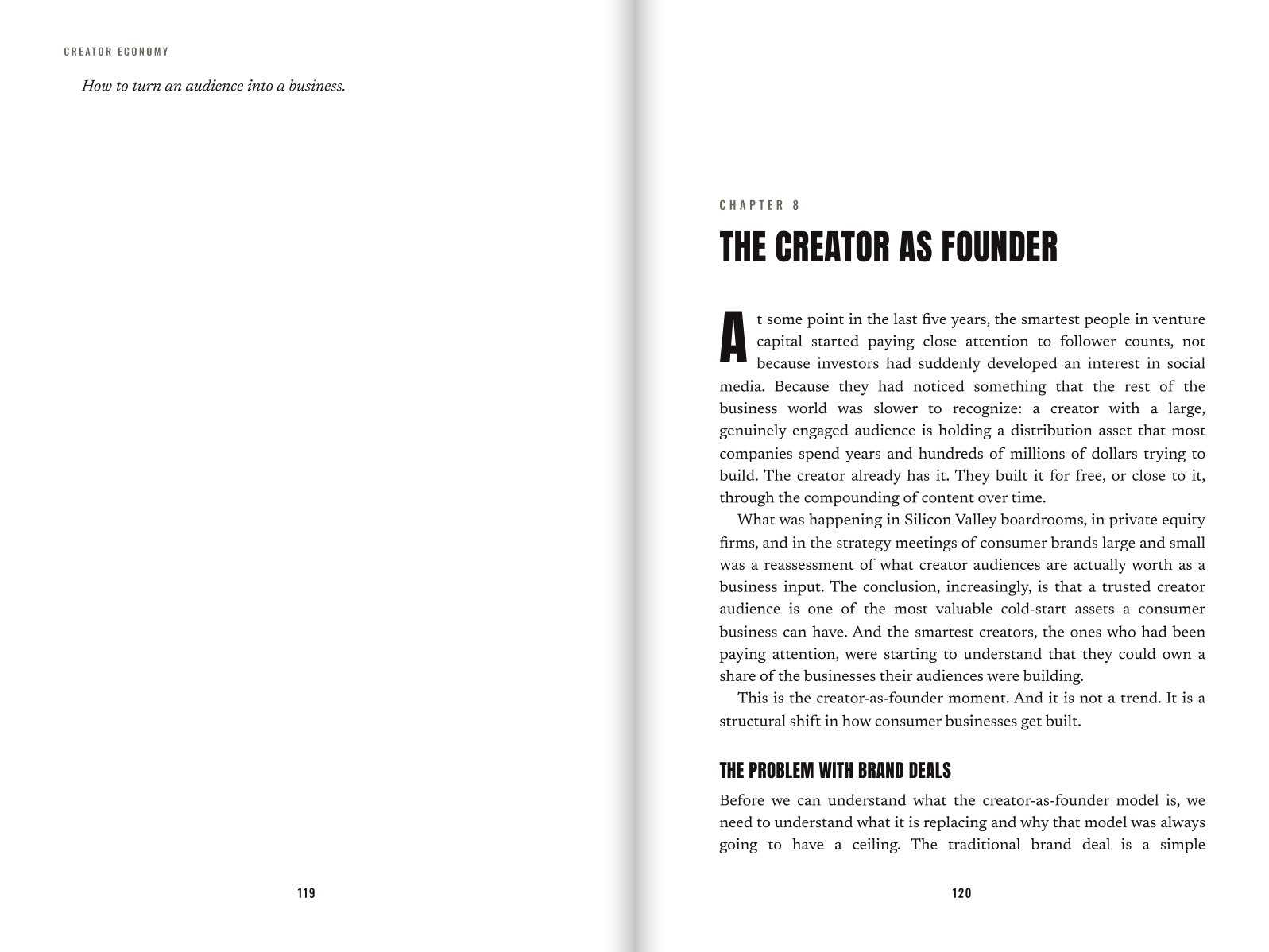 Chapter 8: The Creator as Founder
